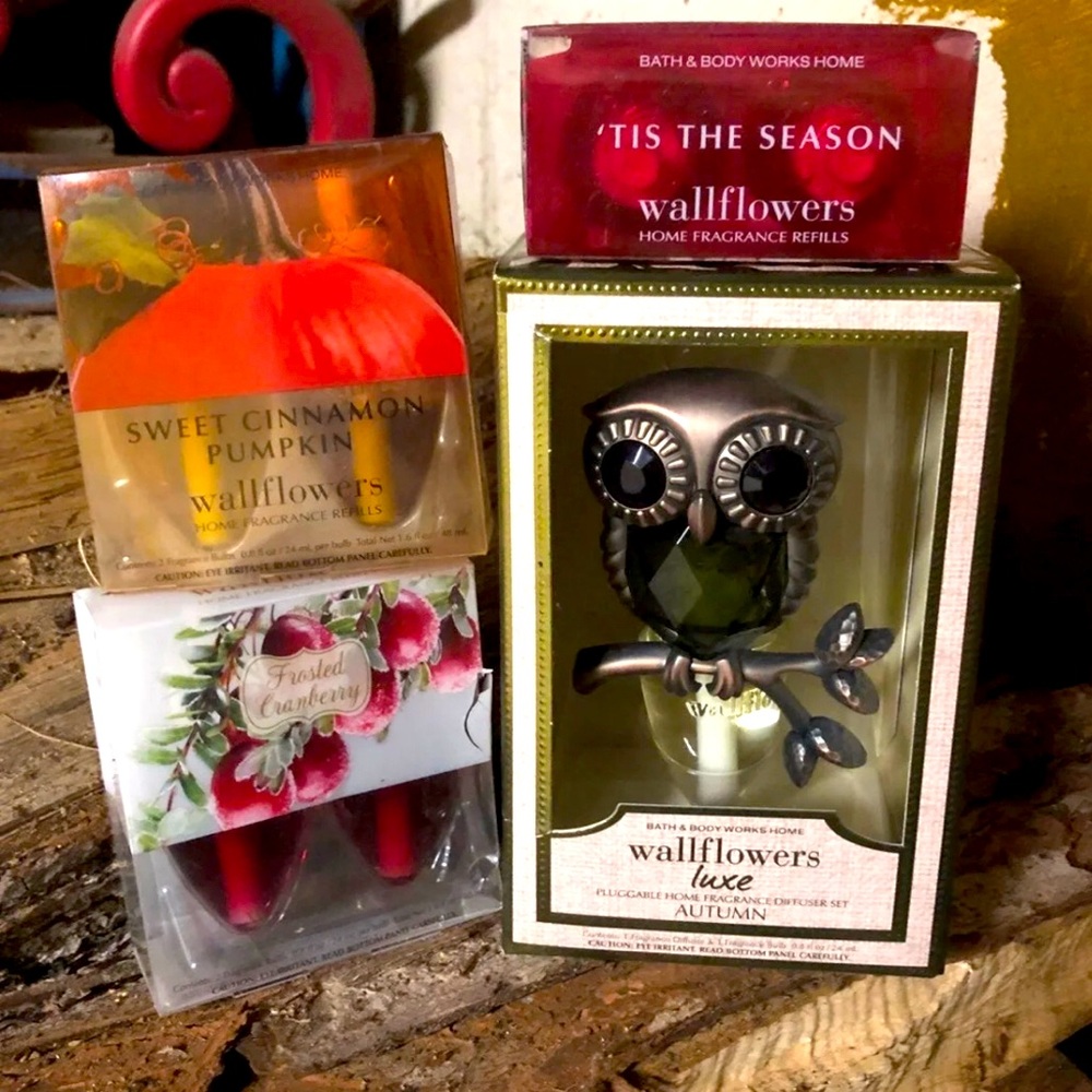 Wallflower refills and owl plug
